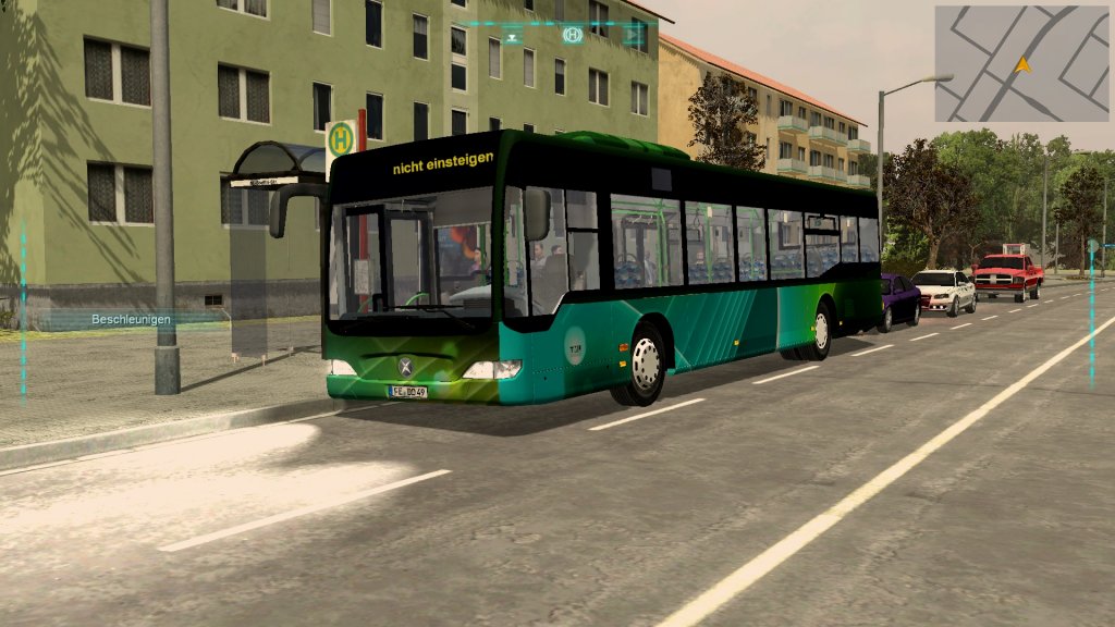 Mercedes citaro city bus simulator #6
