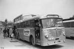 Historisch ist hier streng genommen nicht der Bus, sondern das Foto: Bus 152 (?) der Vestischen Straenbahnen auf dem Neumarkt in Datteln (Mai 1959).