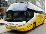 Neoplan Cityliner des Unternehmens Eichberger gesehen am Busbahnhof in Passau 23.04.2016