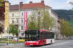 Als letzter Betrieb schmücken die Stadtwerke Leoben ihre Busse am 1.
