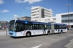 Stadtbus Ulm / Stadtbus Neu-Ulm / DING - Donau-Iller-Nahverkehrsverbund GmbH: Mercedes-Benz Citaro G von Schwaben Mobil Nahverkehr Service GmbH - Wagen 111, aufgenommen im Juni 2016 am Hauptbahnhof in