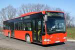 Bus Rheinland-Pfalz / Verkehrsverbund Rhein-Neckar: Mercedes-Benz Citaro (KIB-DY 70) vom Omnibusbetrieb Erika Schückler, aufgenommen im Februar 2023 in Sembach, einer Ortsgemeinde im Landkreis