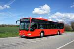 Bus Rheinland-Pfalz / Verkehrsverbund Rhein-Neckar: Mercedes-Benz Citaro (KIB-DY 70) vom Omnibusbetrieb Erika Schückler, aufgenommen im April 2023 in der Nähe von Mehlingen, einer