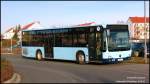 In Lutherstadt Wittenberg ist ein neues Unternehmen am Fahren: das sich  Neuer Wittenberger Busverkehr  nennt. Es hat die Erdgasbusse abgelst, die bisher dort fuhren.