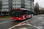 HLB Bus/MTV Mercedes Benz Citaro 1 Facelift am 28.12.21 in Hofheim Bahnhof