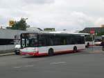 Solaris Urbino auf der Linie 382 nach Gelsenkirchen Trinenkamp an der Haltestelle Gelsenkirchen Hauptbahnhof.(12.7.2012) 