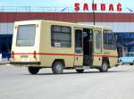 19. April 2012: berraschung in Qusar/AZ: ein Steyr Stadtbus ist noch in Betrieb