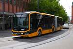 HEAG mobilo MAN Lions City E Wagen 430 am 04.05.24 in Darmstadt Innenstadt