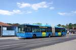 Kroatien / Bus Zagreb / Autobus Zagreb / Zagrebački Električni Tramvaj (ZET): Irisbus Citelis 18M CNG - Wagen 754, aufgenommen im Juni 2018 an der Haltestelle  Črnomerec  im Stadtgebiet