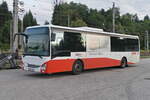 Iveco-Irisbus Crossway von Postbus (BD-14352), abgestellt am Bhf.