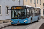 21.2.2024: KG 653 AL der Firma Zuklinbus erreicht hier als Linie 4 den St.