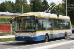 koda-Irisbus 24Tr Trolleybus der  MĚSTSK DOPRAVA Marinsk Lzně s.r.o.  # 57, aufgenommen am 7.