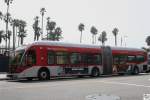 Nabi 60-BRT der  Los Angeles County Metropolitan Transportation Authority (LACMTA)- Metro Rapid  # 9284.
