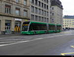 BVB - Hess E Bus Nr.9103 unterwegs auf der Linie 50 in Basel am 18.11.2023
