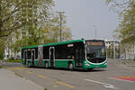 Mercedes Citaro 7050, auf der Linie 50, verlässt am 08.04.2024 die Haltestelle Kannenfeldplatz.