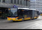 Postauto - MAN Lion`s City Hybrid  TG 40063 unterwegs beim Bhf. St. Gallen am 21.01.2024