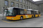 Postauto - Mercedes Citaro TG 239027 als Bahnersatz für die aare seeland mobil ( BTI ) zwischen Biel und Täuffelen vor dem Bhf. Biel am 07.04.2024