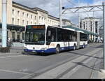 tpg - Mercedes Citaro Nr.1105 GE 960855 unterwegs auf der Linie 25 in der Stadt Genf am 24.03.2024