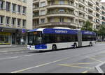 TL - Hess Trolleybus Nr.889 unterwegs in Lausanne am 02.07.2023