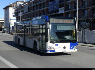 tl - Mercedes Citaro Nr.446  VD 315463 unterwegs in Renens am 28.02.2025