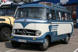 Mercedes O 319 D Baujahr 1960  Fuchs , Oldtimer-Bustreffen Sinsheim 01.05.2011