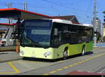 tpc - Mercedes Citaro Nr.663 beim Bahnhof in Aigle am 07.03.2025