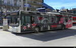 Postauto - Ortsbus Brig/Glis - MAN Lion`s City  VS  449118 vor dem Bhf.