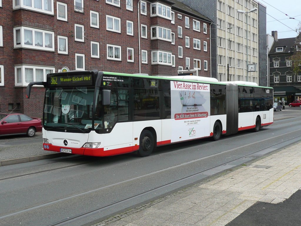 02.12.09,CITARO der HCR Nr.64 in Wanne-Eickel.