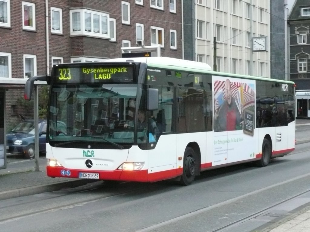 02.12.09,CITARO der HCR Nr.69 in Wanne-Eickel.