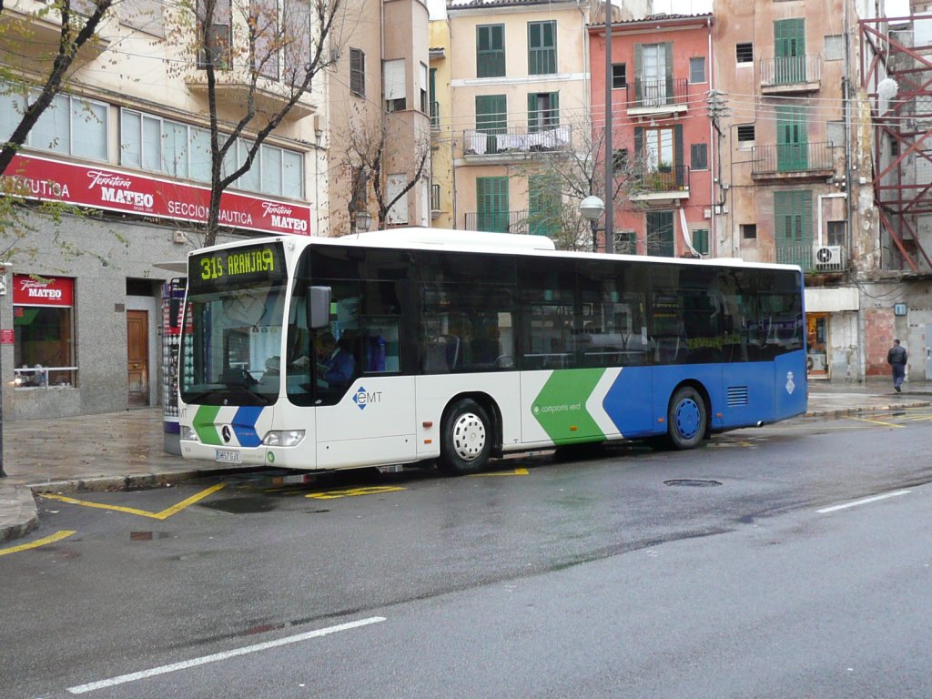 07.01.2010,MB-Citaro in Palma de Mallorca/Spanien.