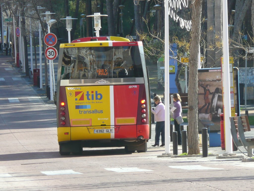 13.01.11,VOLVO-Asta der tib Nr.9 in Paguera/Mallorca.