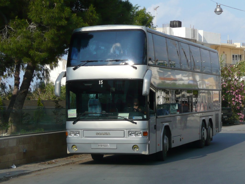 13.05.11,SCANIA in Stalida auf Crete/Greece.