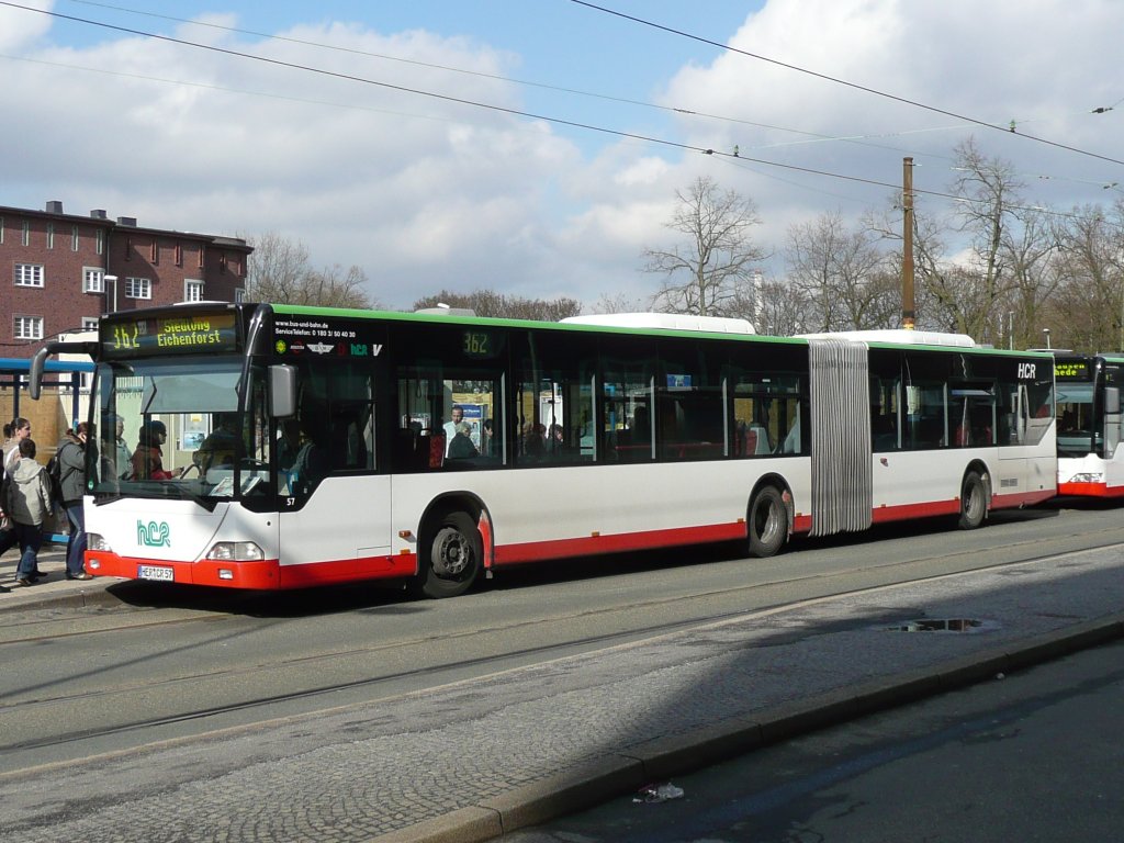 29.03.10,CITARO der HCR Nr.57 in Wanne-Eickel.