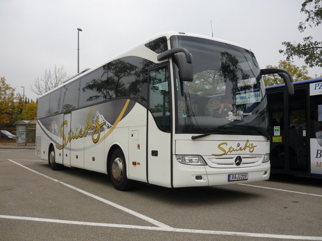  Der Striebig-Bus nochmal von vorne aufgenommen ,am 23.10.2012