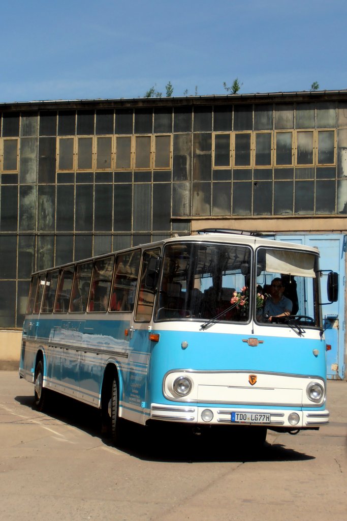 Fleischerbus in Gera. Foto 28.04.2012