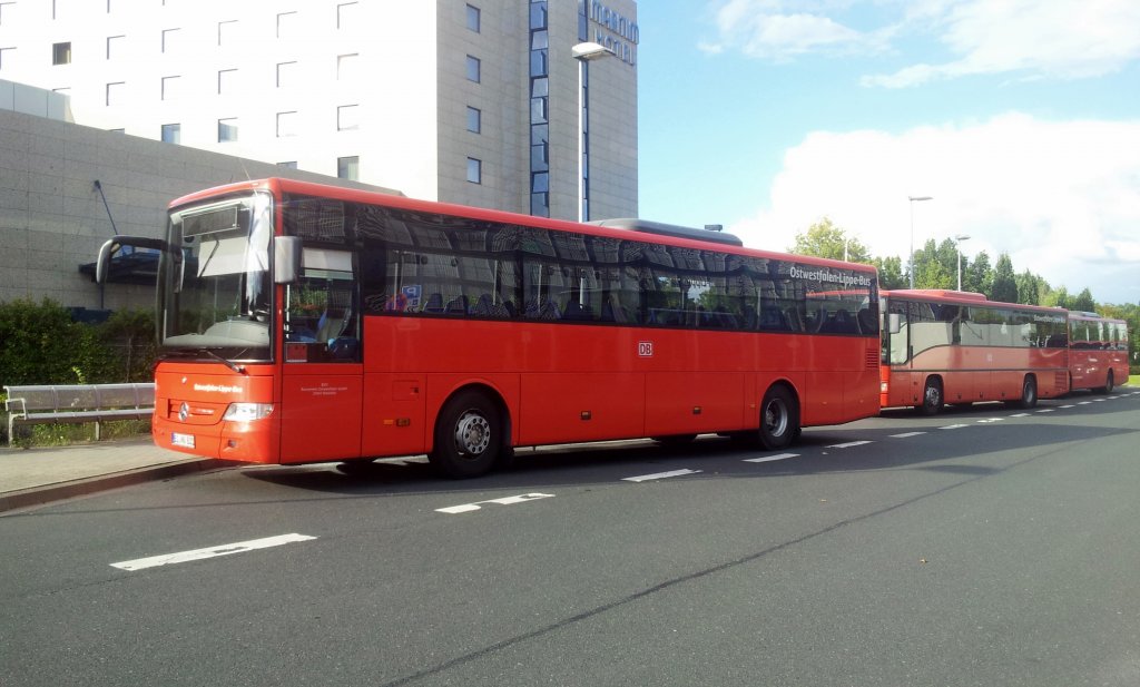 Mercedes 0 550, am 19.09.2012 am Airport Hannover.