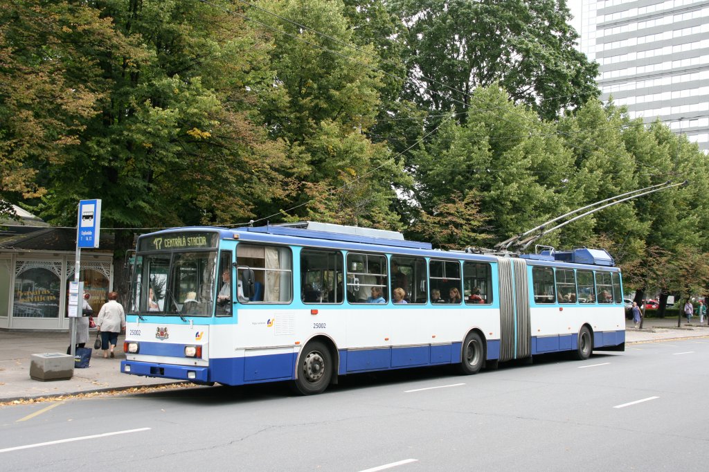 Skoda Trolleybus, Riga/Lettland 28.08.2012