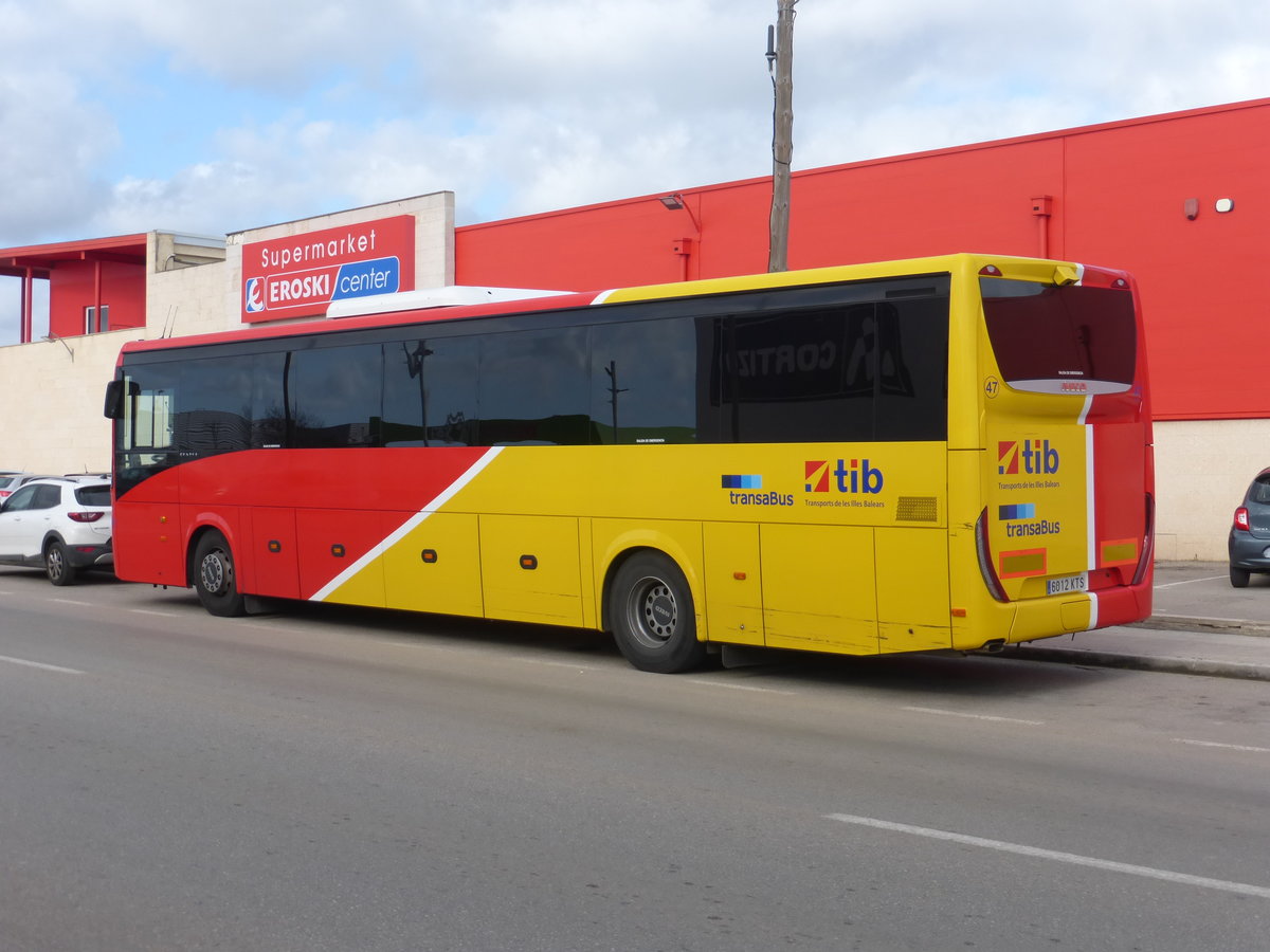 11.01.20,IVECO der tib Nr.47 in Campos/Mallorca.