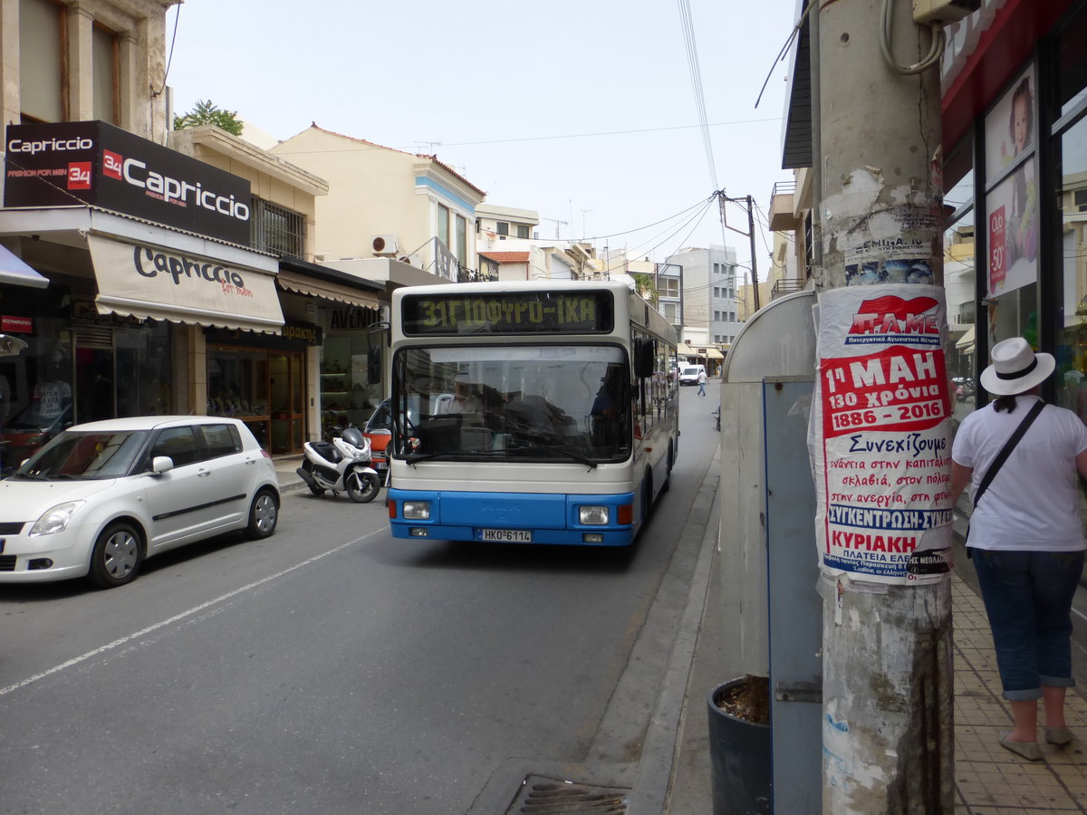 12.05.2016,MAN in Iraklio auf Crete/GR.