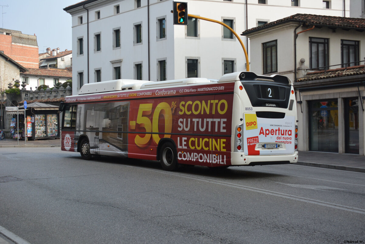 13.10.2019 | Italien - Udine | FR-805WP | Scania Citywide CNG |