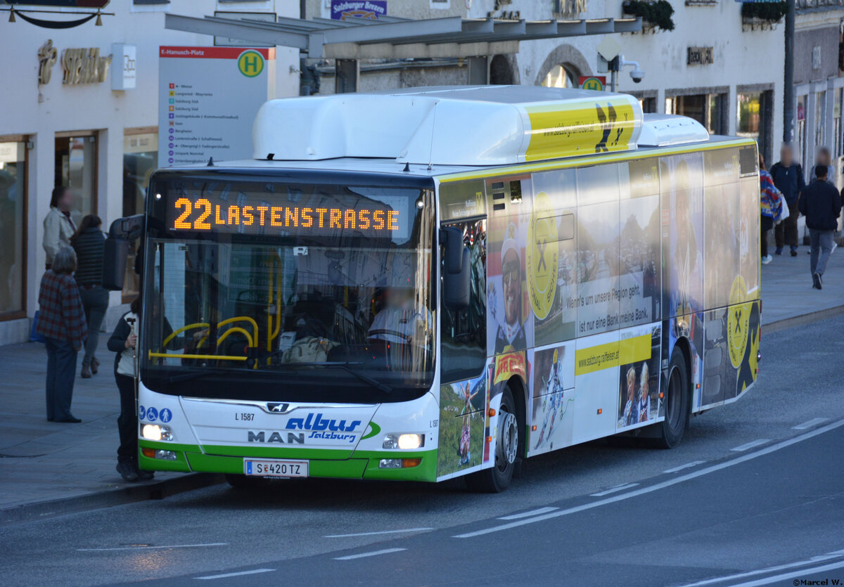 14.10.2019 | Österreich - Salzburg | S 420 TZ | MAN Lion's City CNG |