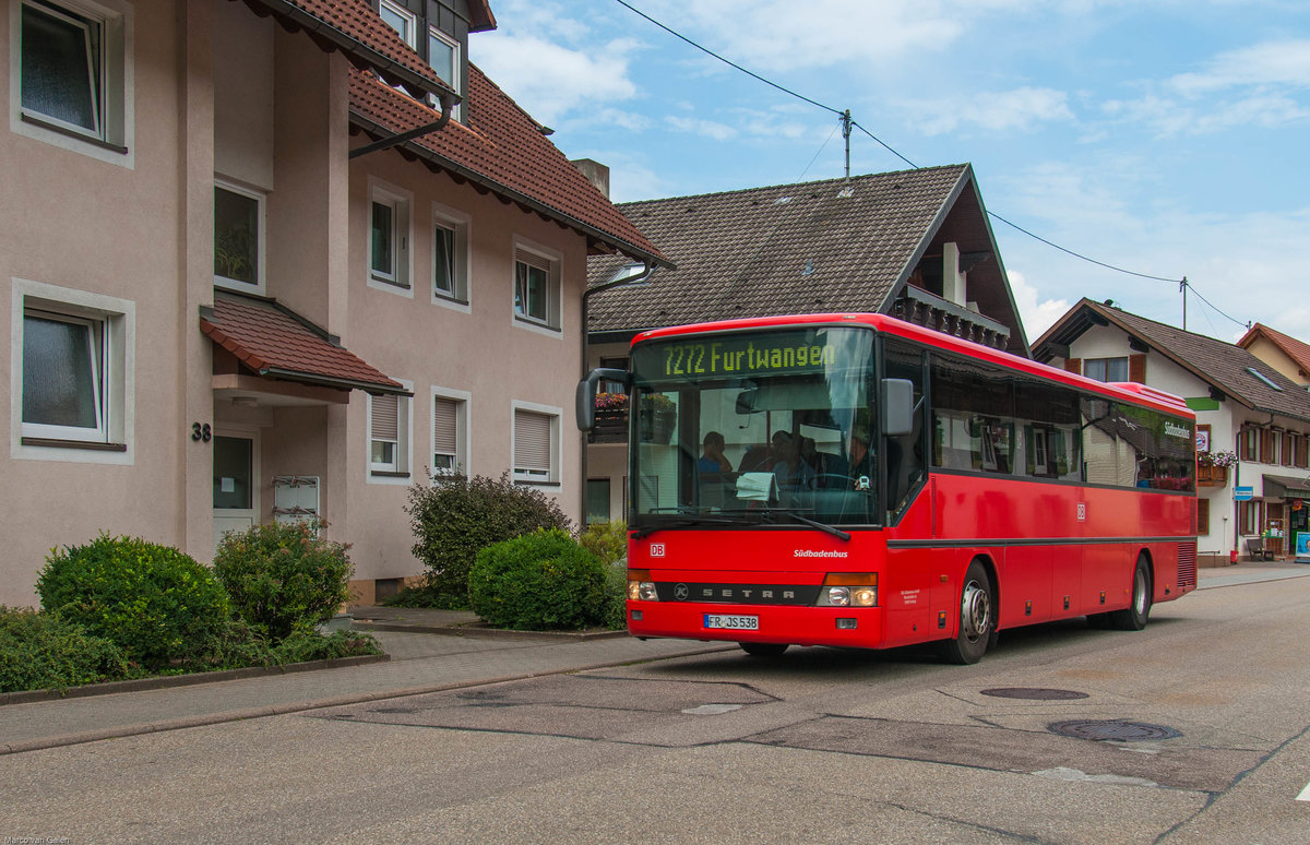  §etra S 313 UL in Simonswald mit linie 7272 am 28 07 2016