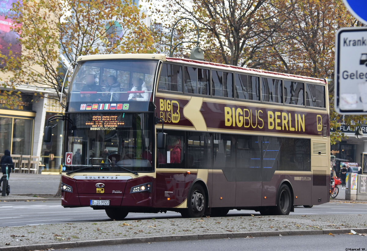 23.11.2019 | Berlin - Zoologischer Garten | B-IG 9923 | Güleryüz | 