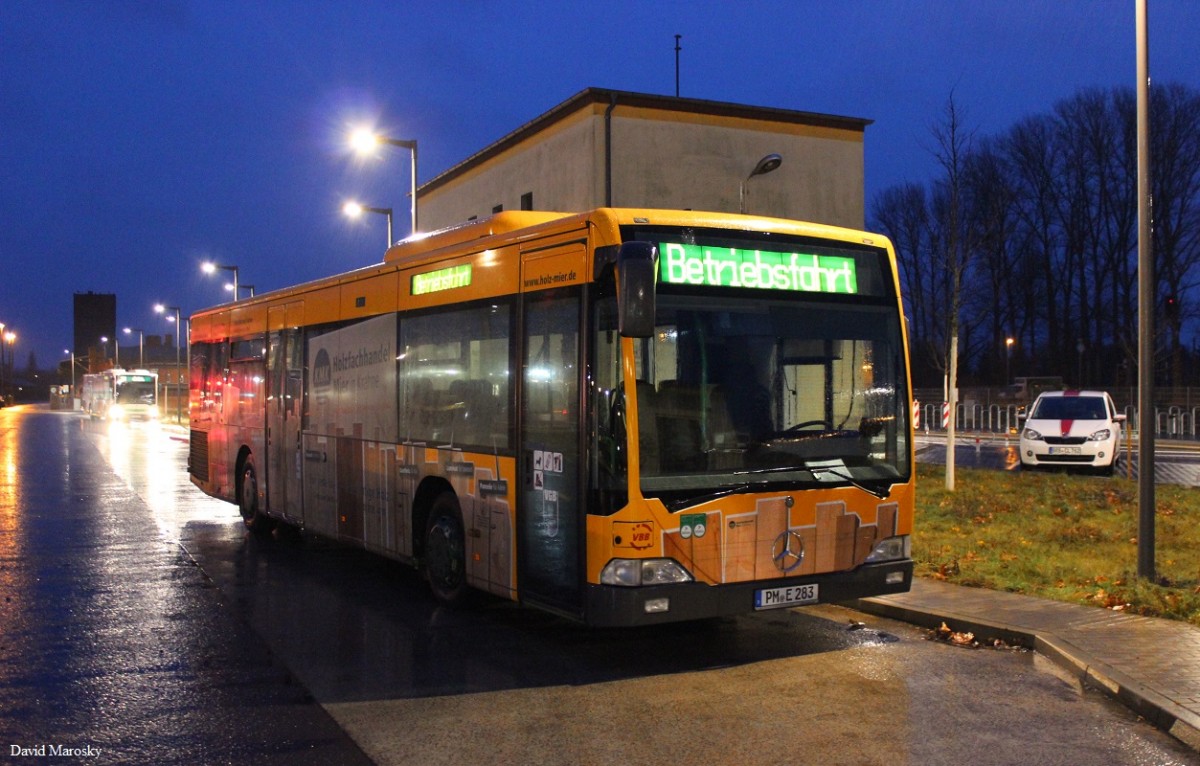  26.01.2015 ein Citaro I Ü der VGBelzig am Brandenburger ZOB.