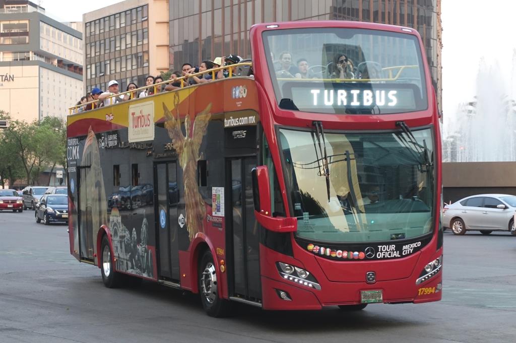 Busscar Sightseeing, Mexico-City 27.03.2018