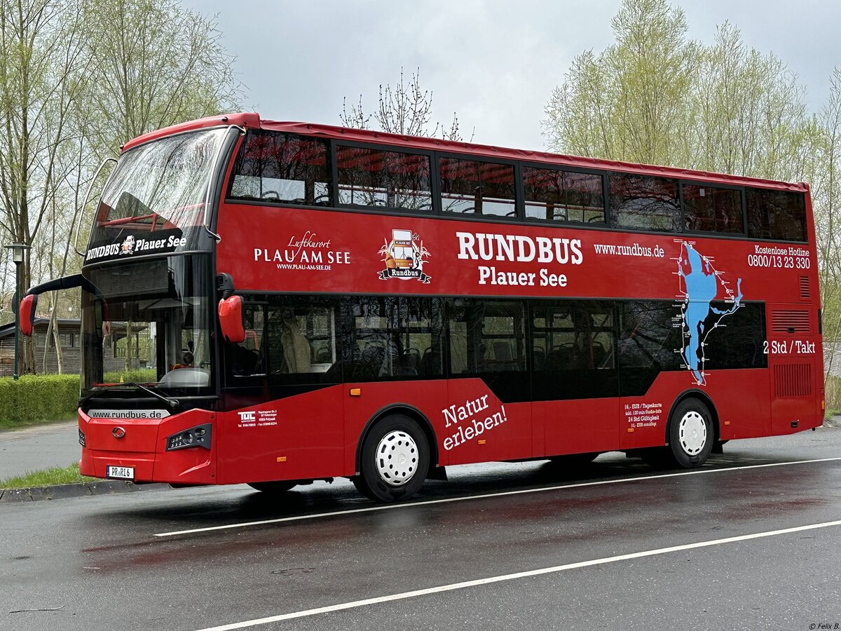 Güleryüz Cobra Panora der RegioInfra Gesellschaft - Rundbus Plauer See in Plau am See am 23.04.2023