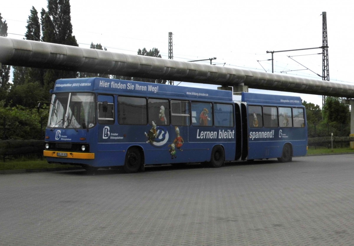 Ikarus 280 in Dresden-Gruna, 20.06.15