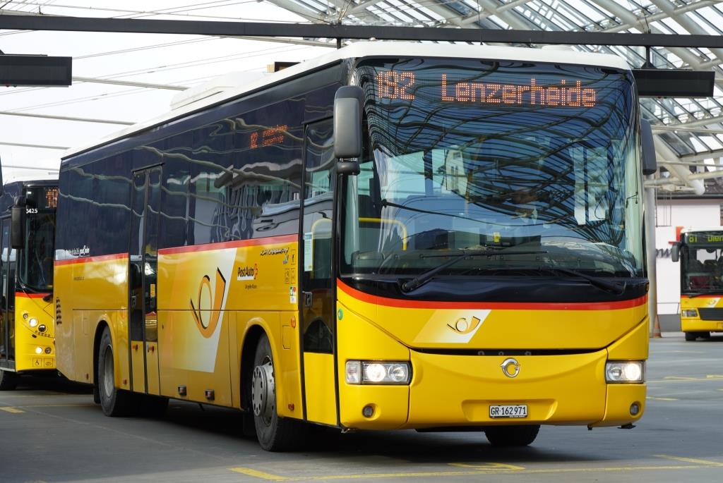 Irisbus Crossway  PostAuto , Chur März 2020