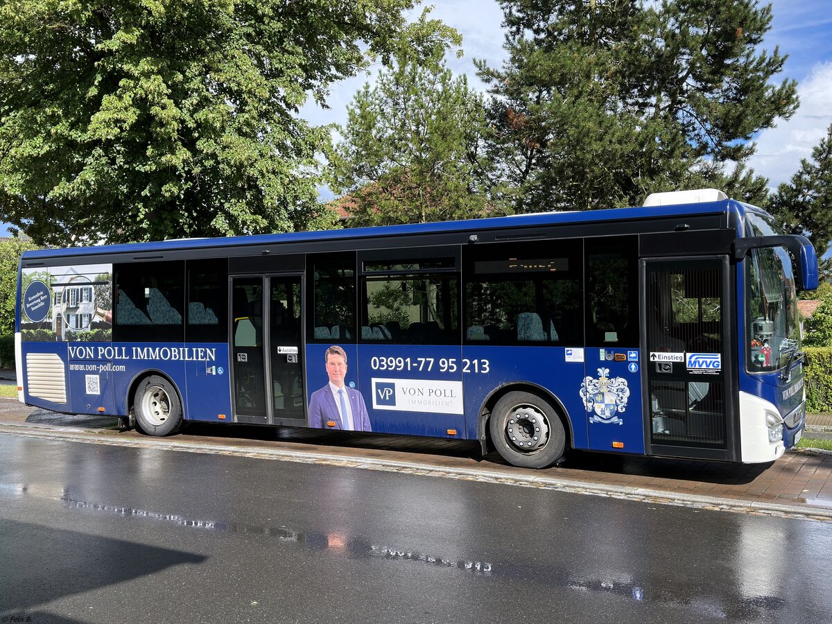 Iveco Crossway der MVVG in Plau am See am 01.08.2023