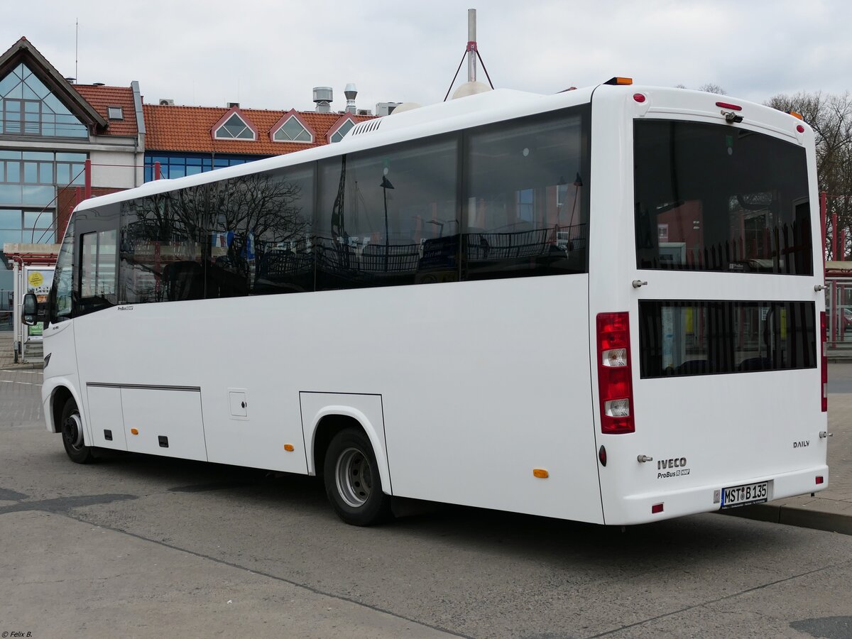 Iveco Probus R/HNF von Braasch-Reisen aus Deutschland in Neubrandenburg am 06.03.2022